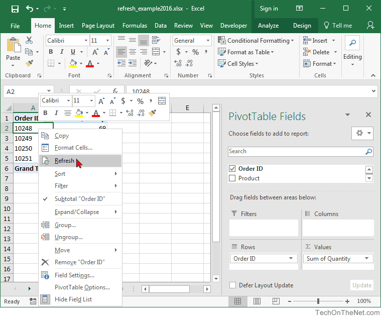 Excel 2007 tutorial pivot table vastcz