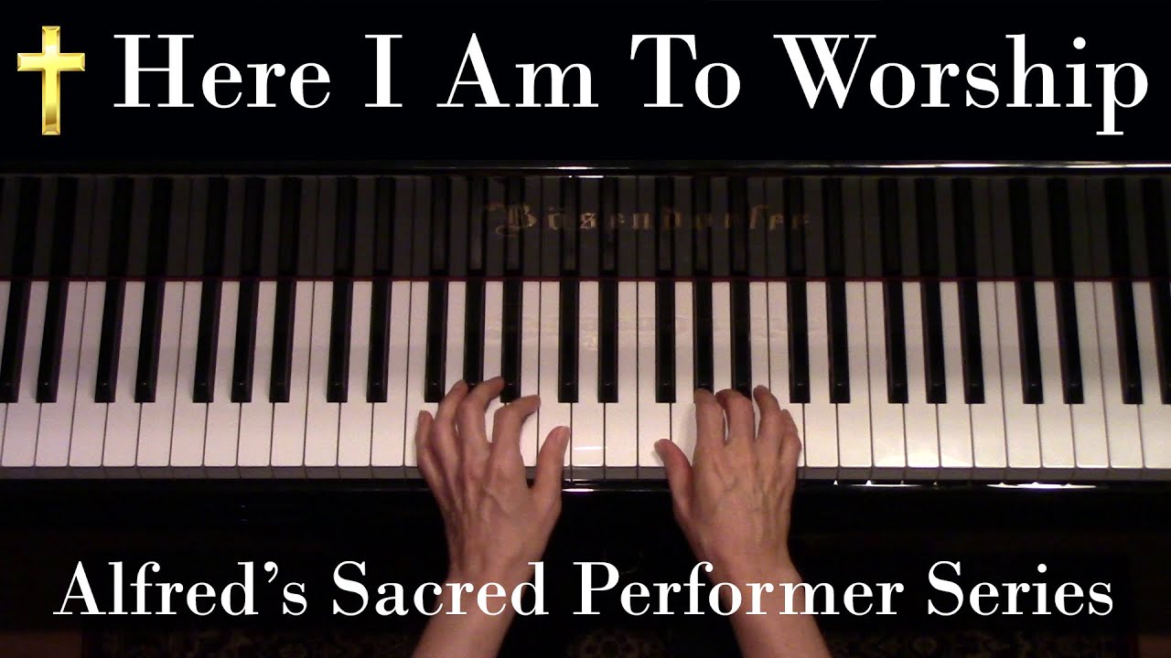 here i am to worship piano tutorial