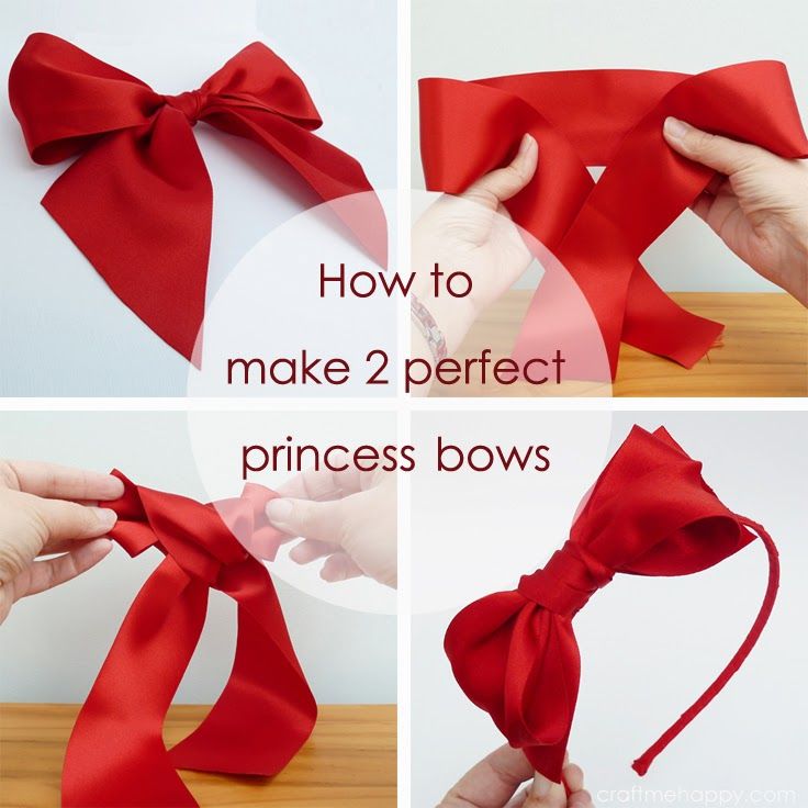 big ribbon bow tutorial