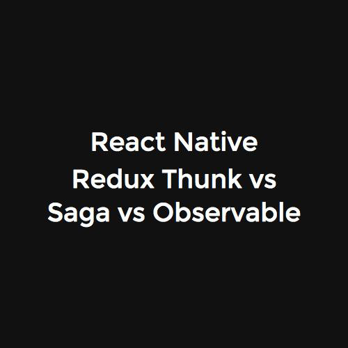 react native redux saga tutorial