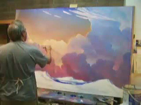oil painting clouds tutorial