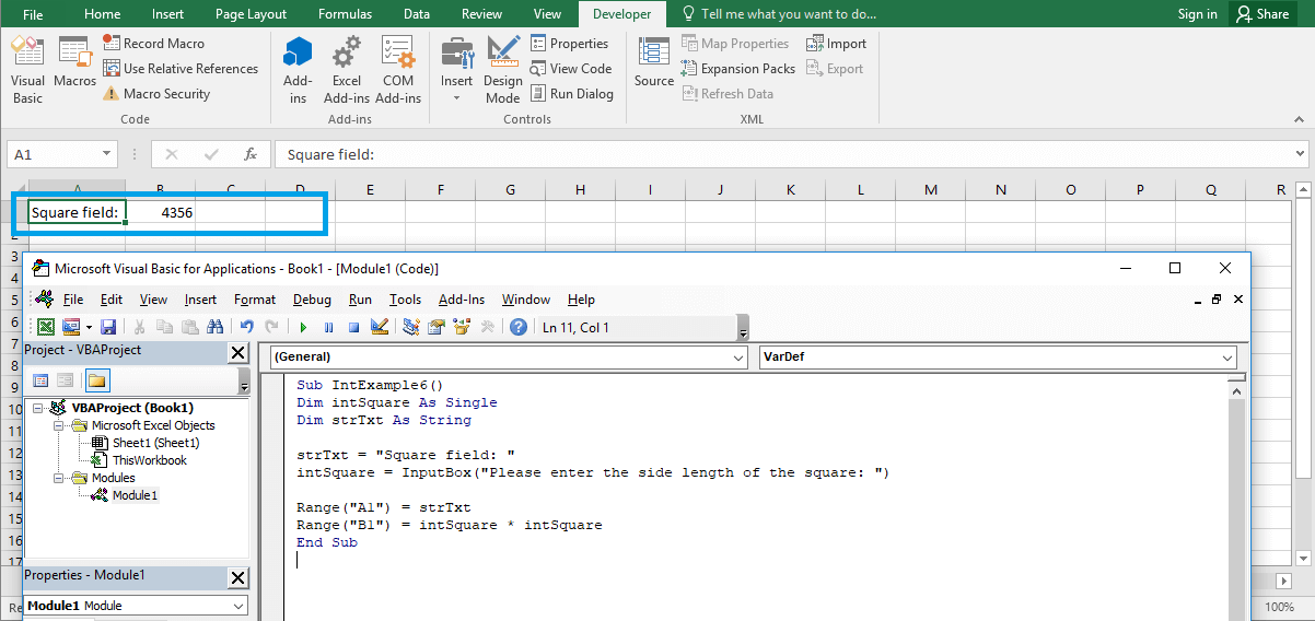 the tutorial on excel macros vba