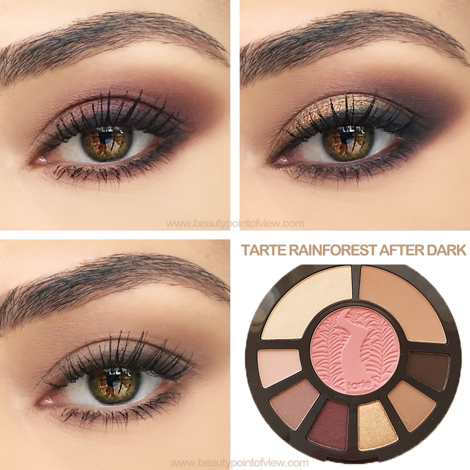 simple dark eye makeup tutorial