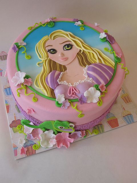 princess cupcake cake tutorial