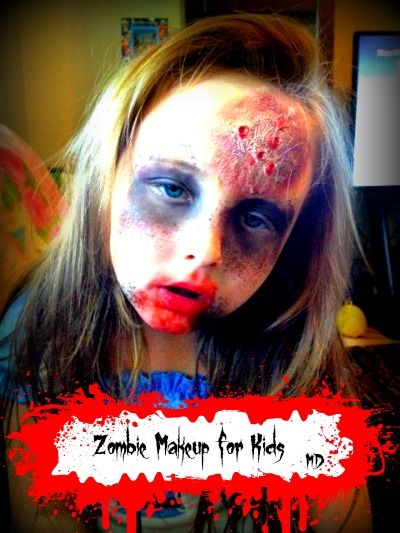 quick zombie makeup tutorial