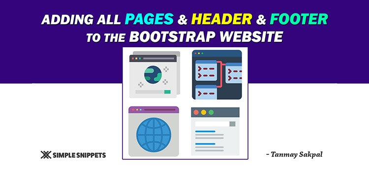 single page website tutorial bootstrap