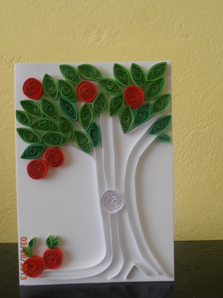 quilled christmas tree tutorial