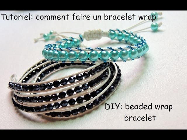 diy wrap bracelet tutorial