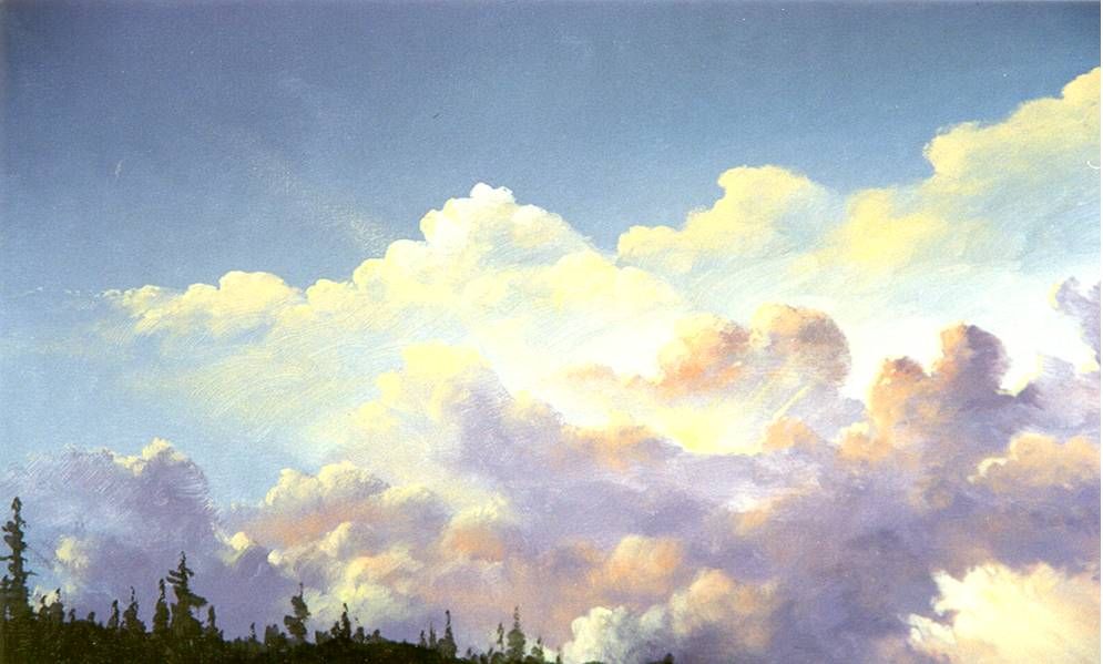 oil painting clouds tutorial