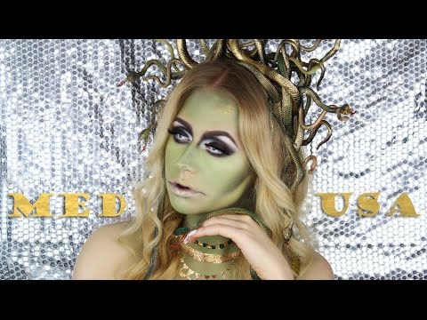 medusa halloween makeup tutorial