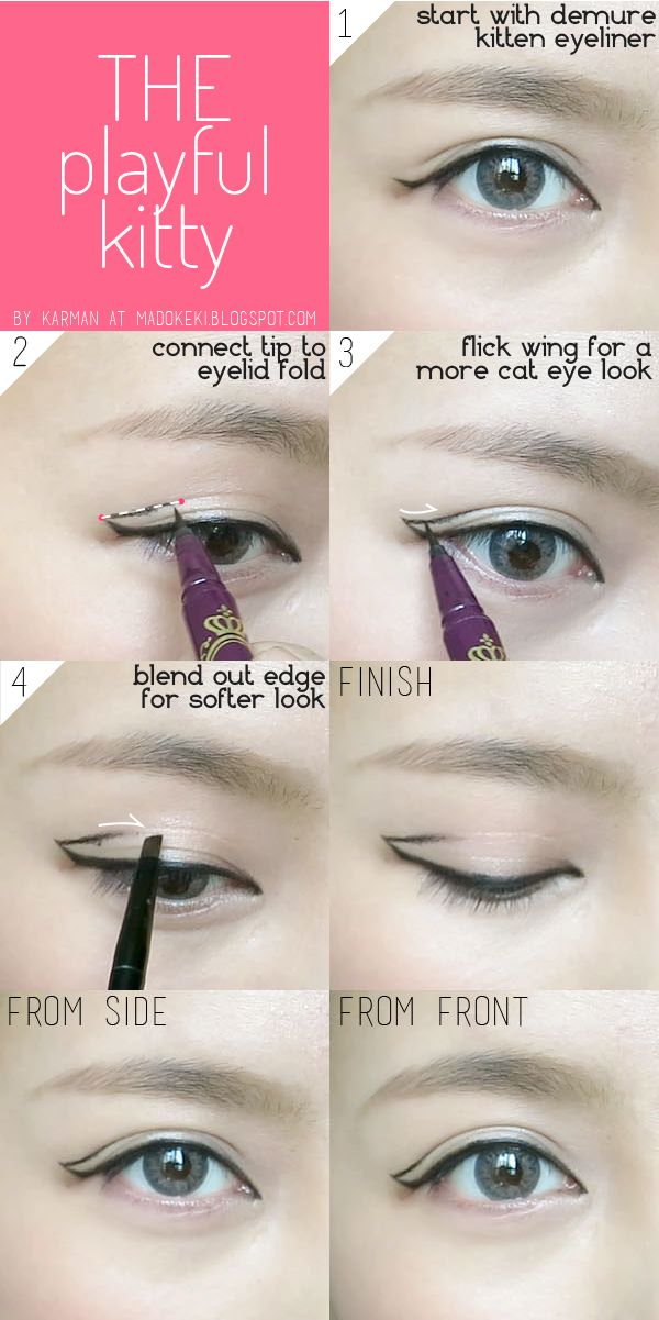 natural eyeliner look tutorial